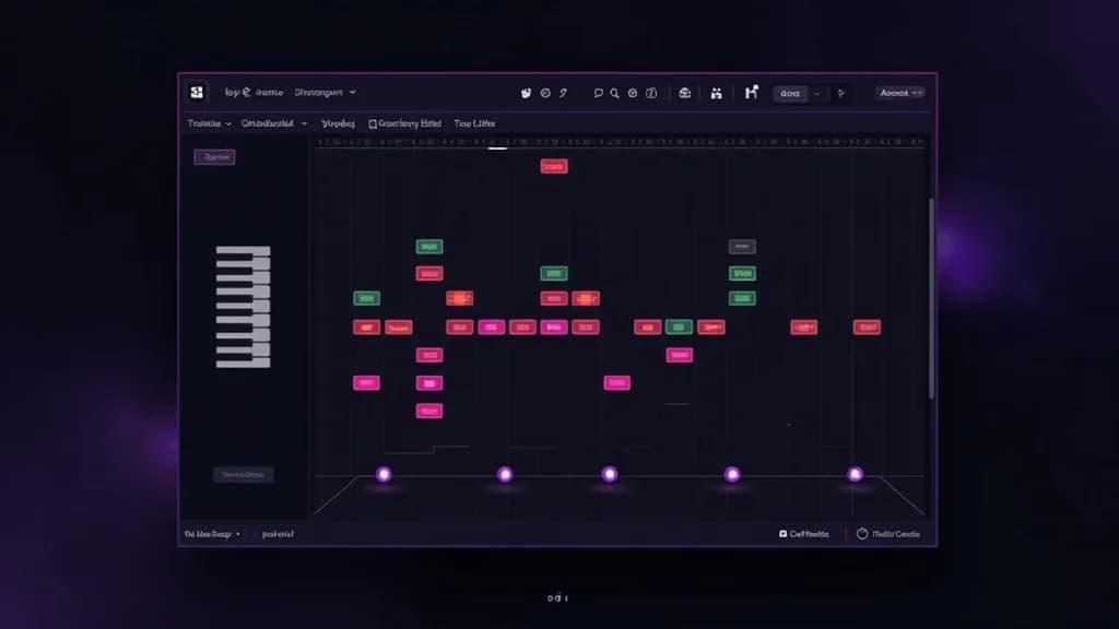 Professional Piano Roll Editor